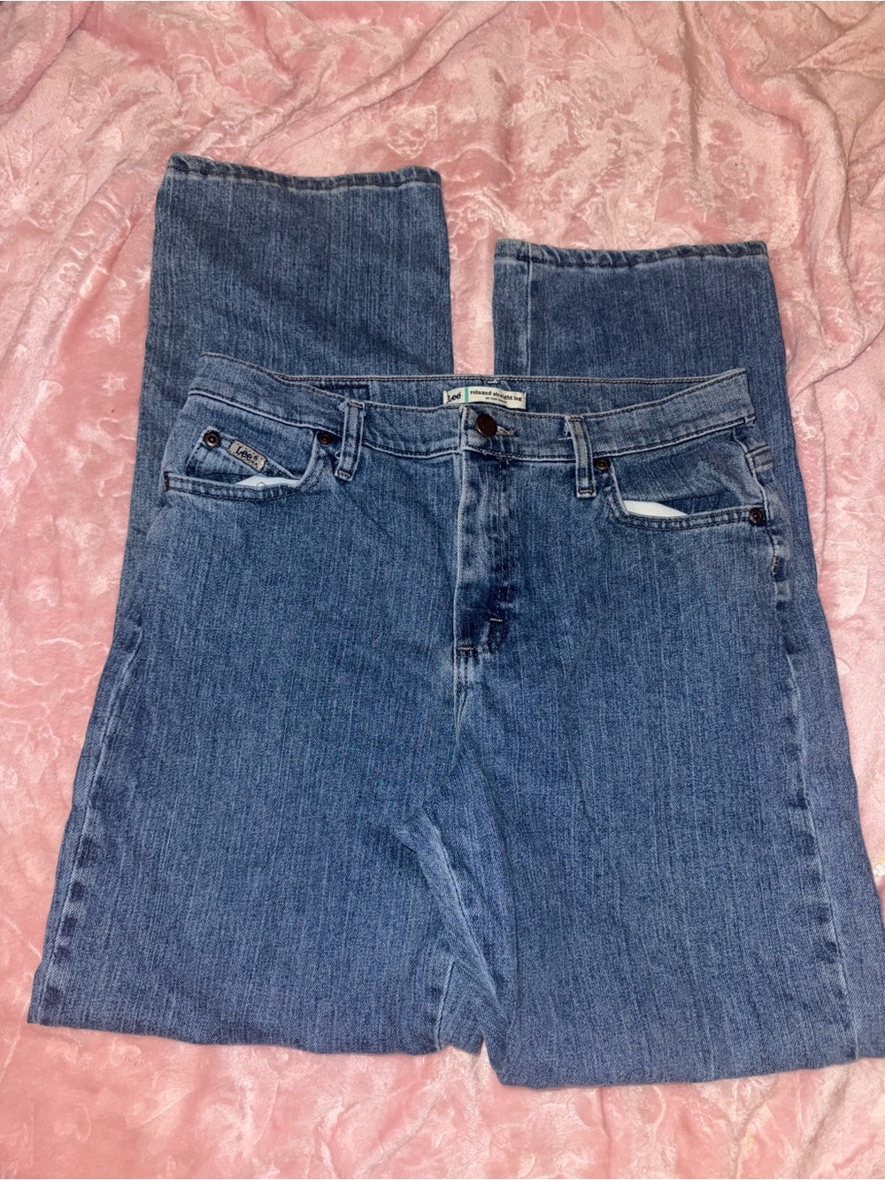 Lee Women’s Straight Leg Jeans - Denim Blue